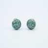 Les Petits Mondes M015 Lac Vert Earrings | Kiki Fornell Luxury Handmade Jewelry