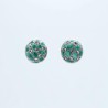 Les Petits Mondes M015 Lac Vert Earrings | Kiki Fornell Luxury Handmade Jewelry